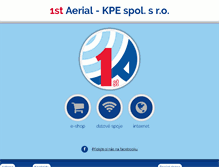 Tablet Screenshot of 1aerial.com